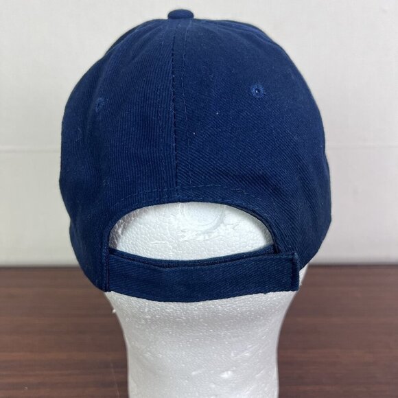 NRA National Rifle Association Golden Eagles Strapback Hat Cap Navy Blue - Picture 7 of 10